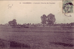 Carte postale - L'ancien champ de course de Colombes.