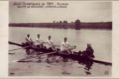 Carte postale Jeux Olympique 1924 - Aviron