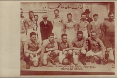 Carte postale Jeux Olympique 1924 - Equipe de France de football.