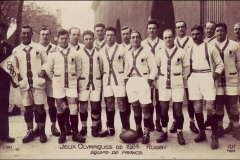 Carte postale Jeux Olympique 1924 - Equipe de France de Rugby.