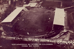 Carte postale - Vue générale du Stade Olympique de Colombes en 1924.