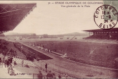 Carte postale Stade Olympique de Colombes - Vue générale de la piste.