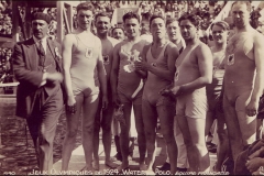 Carte postale Jeux Olympique 1924 - Equipe de france de Water-polo.