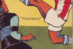 Jeux Olympiques de Paris 1924 - Carte postale Pautauberge - Football.